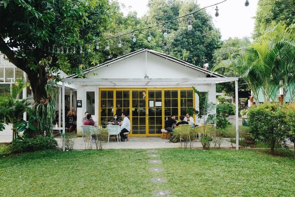 Cafe outdoor di Jakarta